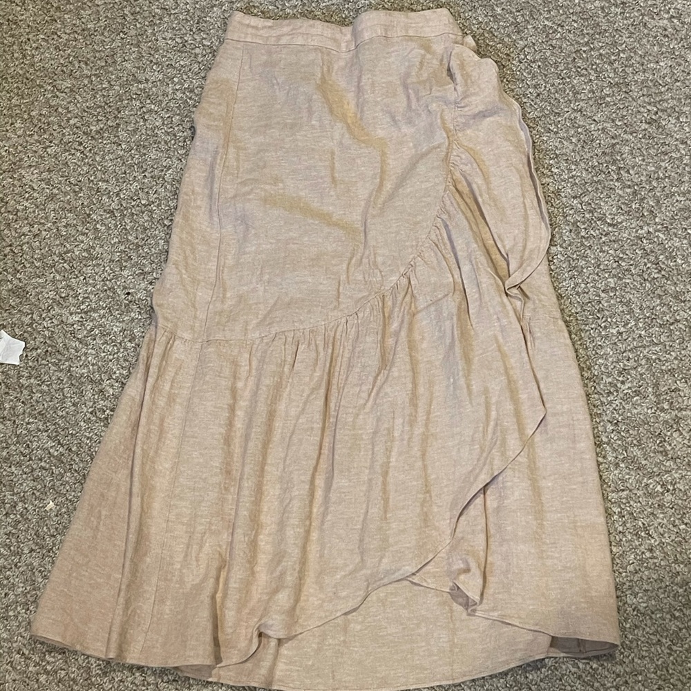 Linen Maxi Skirt